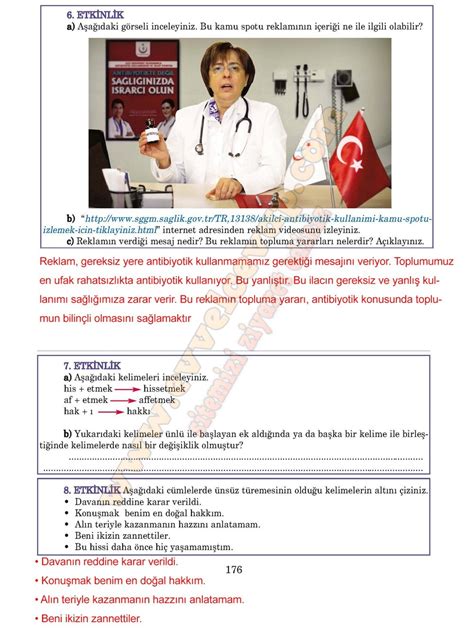 5 sınıf türkçe sayfa 175